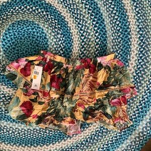 Rip curl off the shoulder crop top